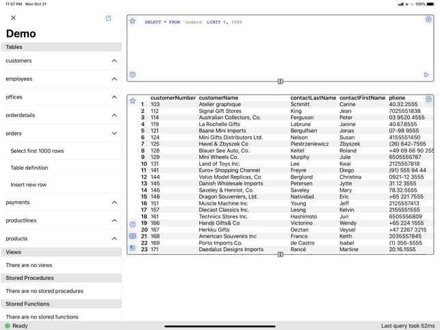 MySQL Commander for iPad(圖4)-速報App