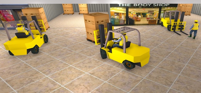 Mall Cargo Truck Forklift 3D(圖3)-速報App