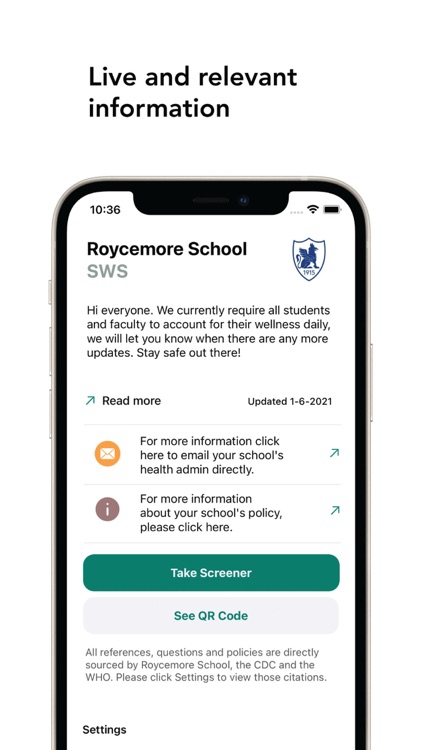 School Wellness Screener