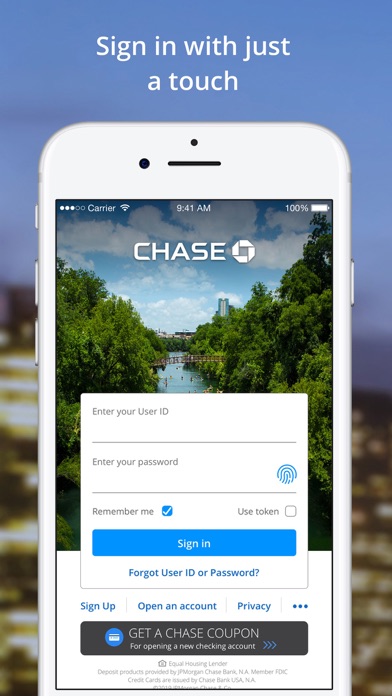 Chase Mobile Bank Invest By Jpmorgan Chase Co Ios United States Searchman App Data Information