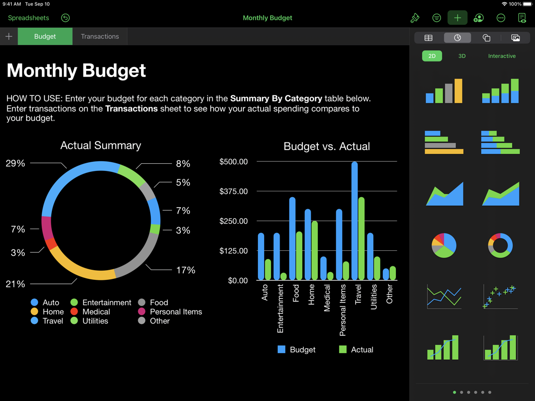 Numbers App voor iPhone, iPad en iPod touch AppWereld