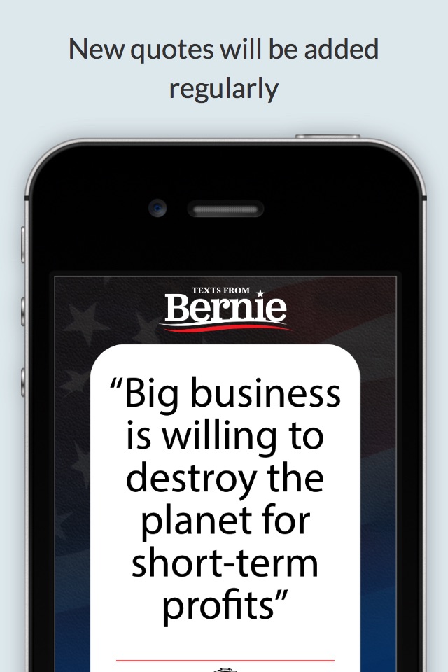 Texts From Bernie Sanders screenshot 3