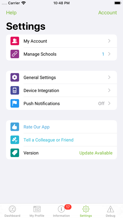 iStudent App screenshot 3