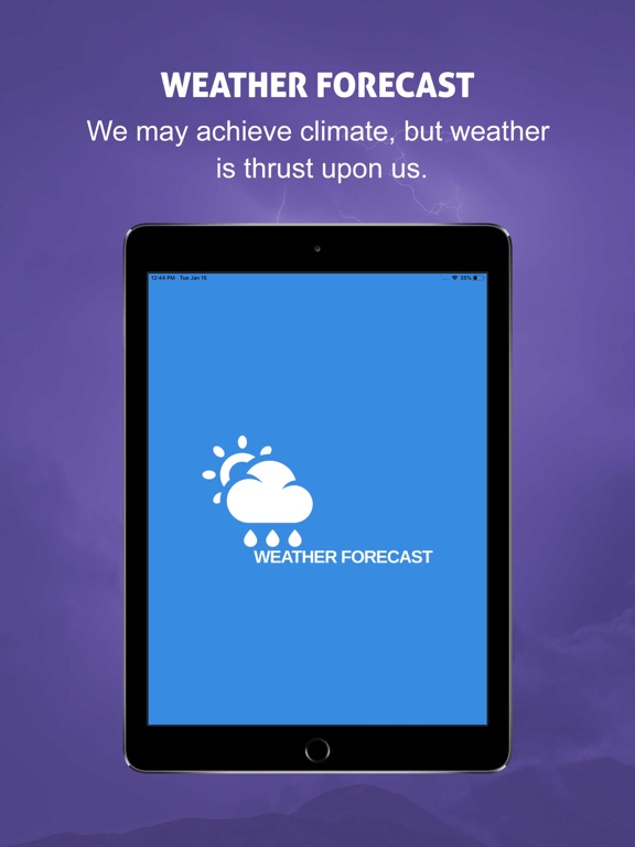 Screenshot #4 pour Live Weather Radar & Forecast