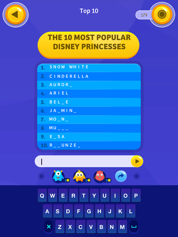 Top 10 - Trivia Quiz Questions App for iPhone - Free Download Top 10