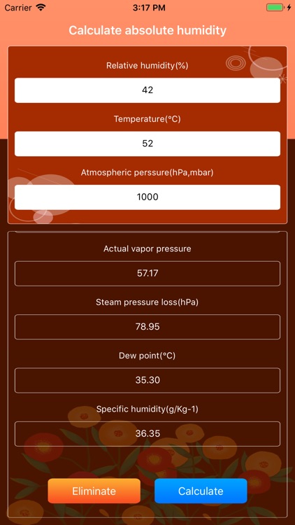 Calculate absolute humidity screenshot-4