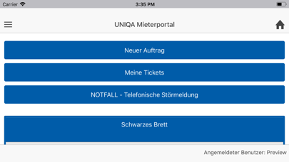 UNIQA Mieterportal screenshot 2