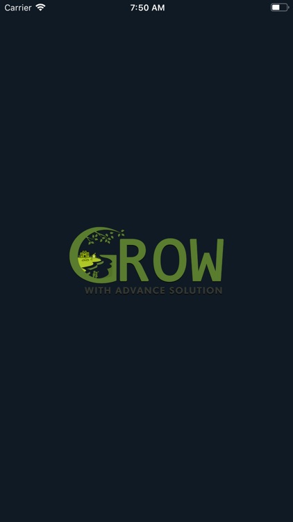 Grow with advance solution.