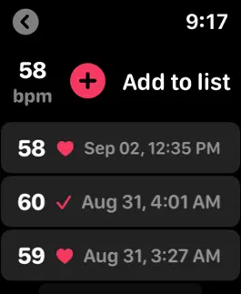 Game screenshot RHR Tracker for Watch hack