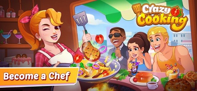 Crazy Cooking: Restaurant Game(圖1)-速報App