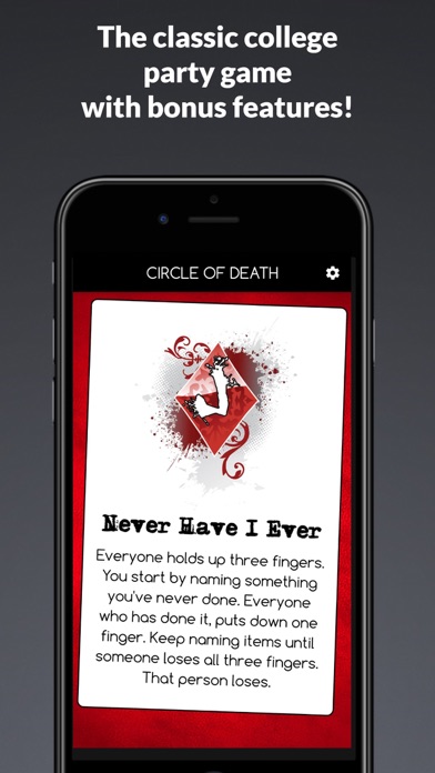 How to cancel & delete Circle of Death Drinking Game from iphone & ipad 1