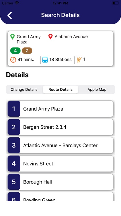 MTA NYC Subway Route Planner screenshot-6