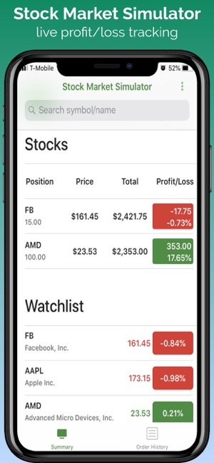 Stock Market Simulator