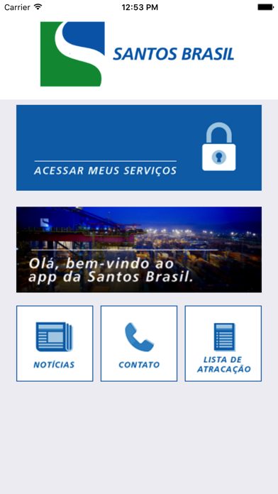 How to cancel & delete Santos Brasil APP from iphone & ipad 1