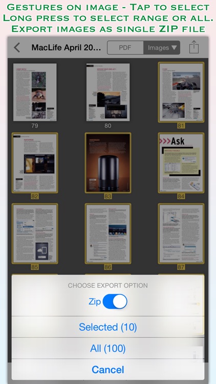PDF to JPG for iOS