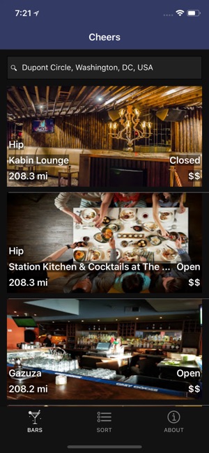 Cheers - Bar Finder(圖1)-速報App