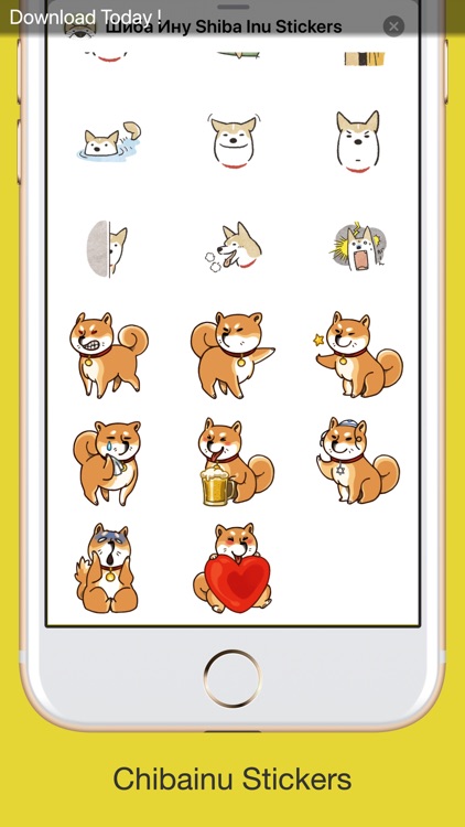 Шиба Ину Shiba Inu Stickers