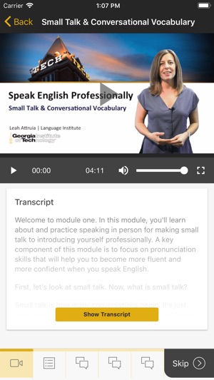 Speak English Professionally