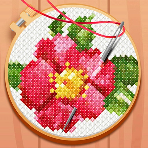 cross stitch how to use goodreader app