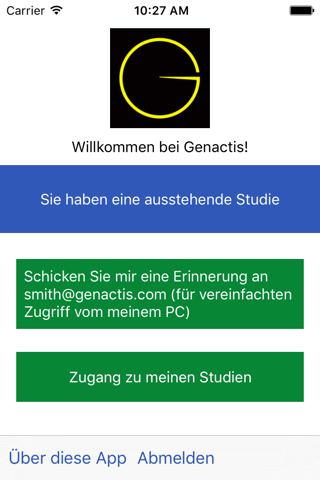 Genactis Connect screenshot 2