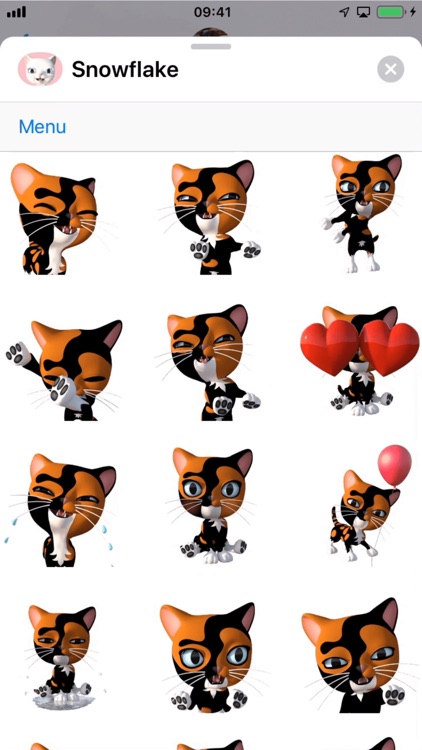 3D Animated Cat Emoji Stickers screenshot-5