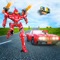 Welcome to Grand Robot Racing Game where you will compete with the different transform robots like in this robot racing transforming battle game many different giant super robots are participating in this game like moto bike robot or galaxy Tron bike, truck robot, muscle car robot, and rescue firefighter robot