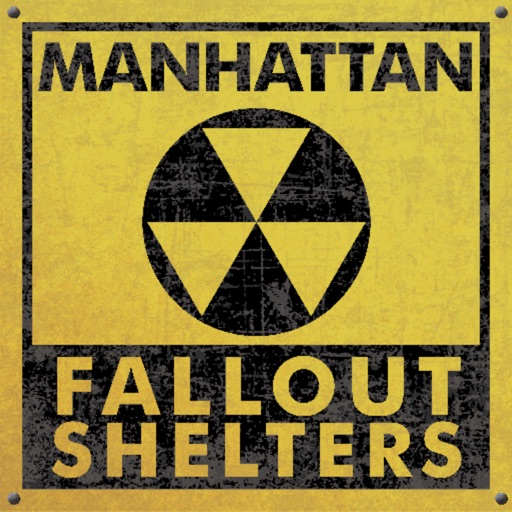 Manhattan Fallout Shelters Map