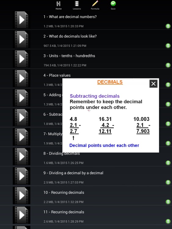 Decimals maths screenshot-4