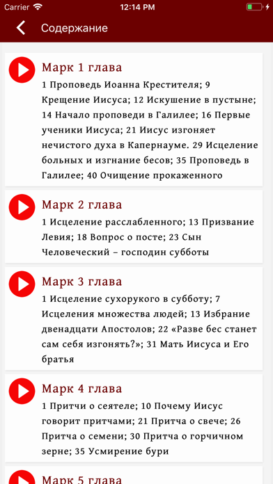 Книги Нового Завета на РЖЯ screenshot 3