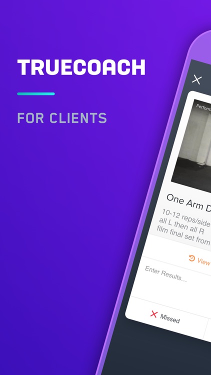 TrueCoach For Clients