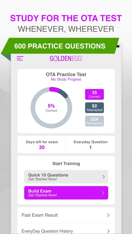 OTA Practice Test Prep