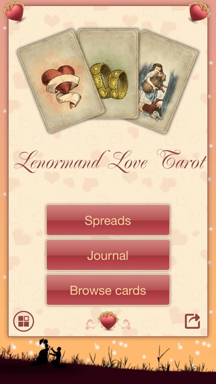 Lenormand Love Tarot screenshot-0