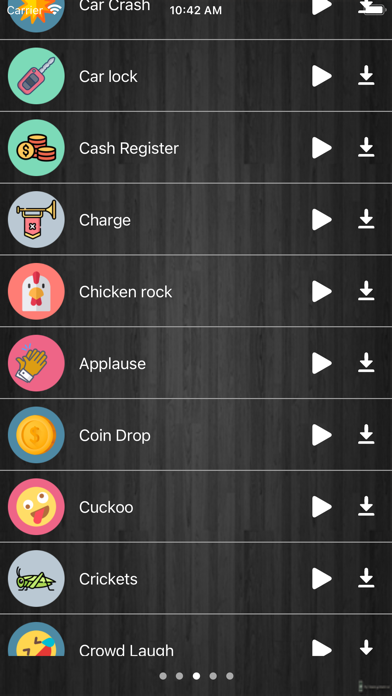 大きなボタンの効果音 Iphoneアプリ Applion