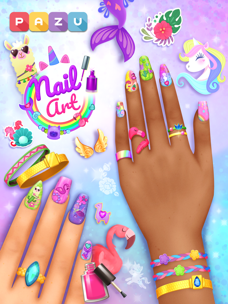 Nail Games For Girls Girls Nail Salon - Beautiful Nail Art