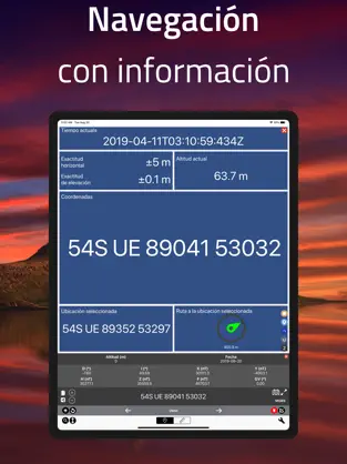 Imágen 1 Coordenadas - GPS convertidor iphone