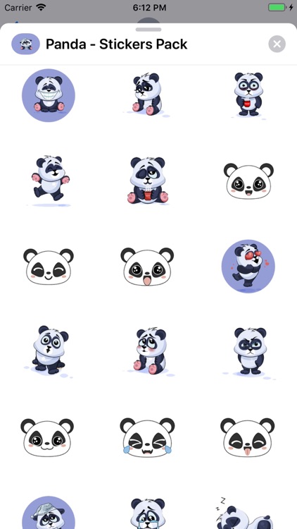 Panda - Stickers Pack