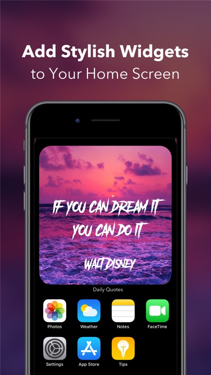 Daily Quotes - Custom Widgets