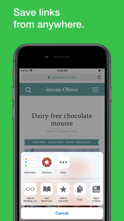 Shortcut: Save & Organize screenshot-3