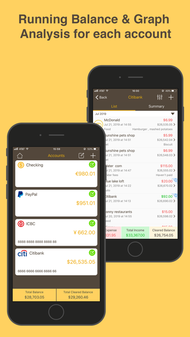 Money Monitor Pro screenshot1