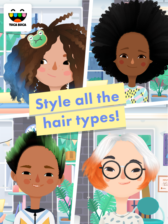 iPad Image of Toca Hair Salon 3