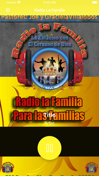 RADIO LA FAMILIA screenshot 3