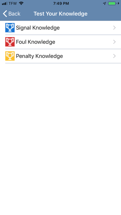 Williams Penalty Card screenshot 3