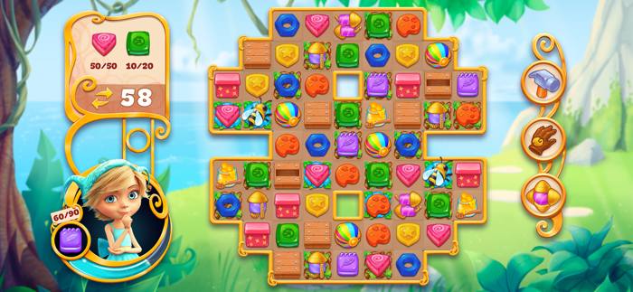 Jingle Mansion match 3 games