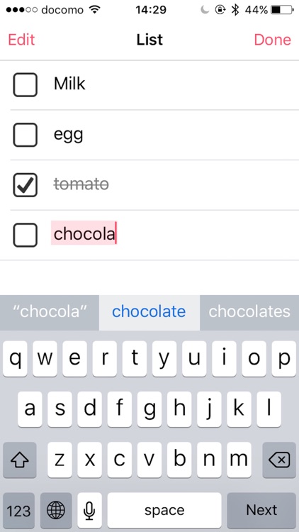 Shopping List :Simple List App screenshot-4