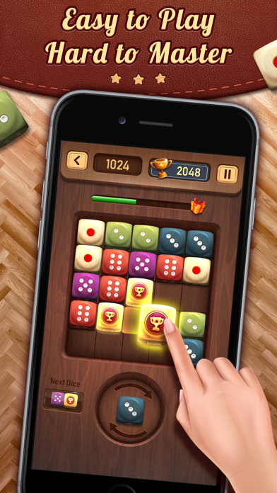 Merge Dice - Puzzle Game 5x5 screenshot 2