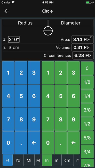 feet-and-inches-calculator-iphone-wired