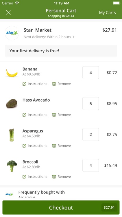 Star Market Rush Delivery