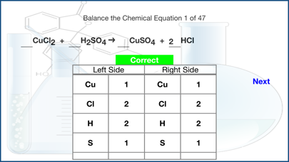 Balance The Chemical Equation screenshot 4