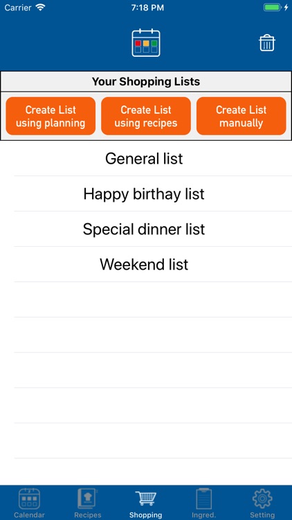 Flanning plan your meals screenshot-6