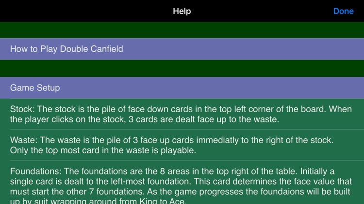 Double Canfield screenshot-7
